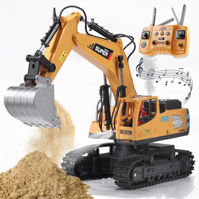 Excavadora de aleación con control remoto