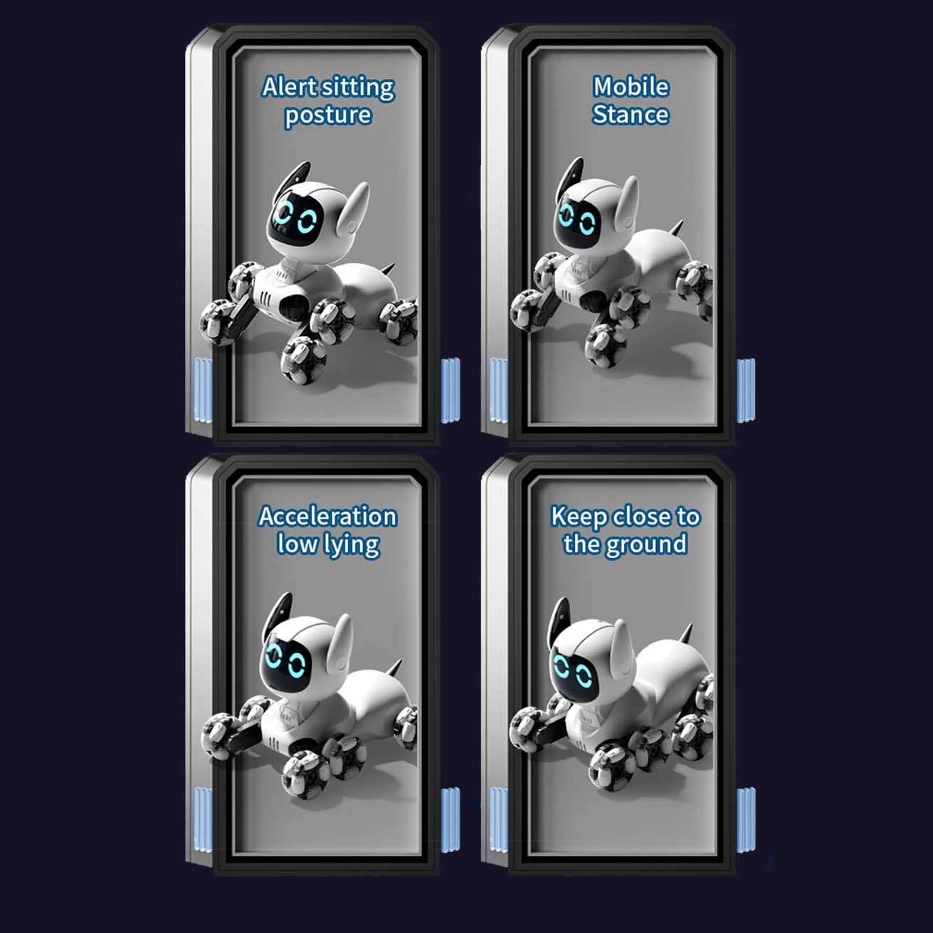 Perro Robot EPT de 8 Ruedas