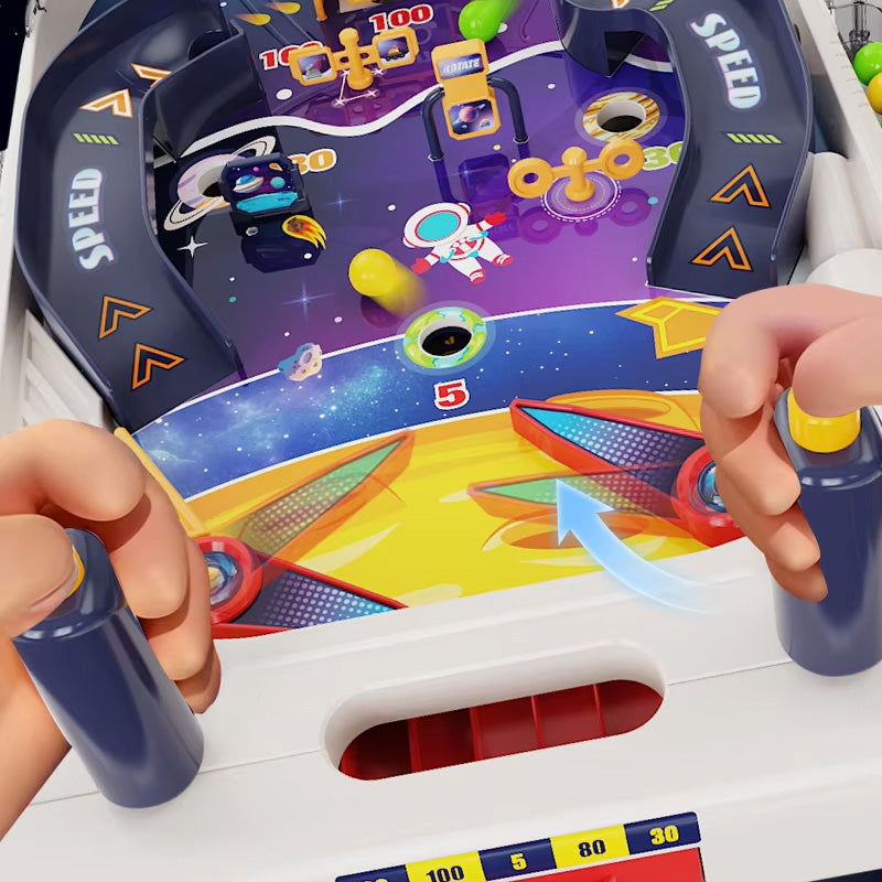 Máquina de Pinball Espacial Educativa