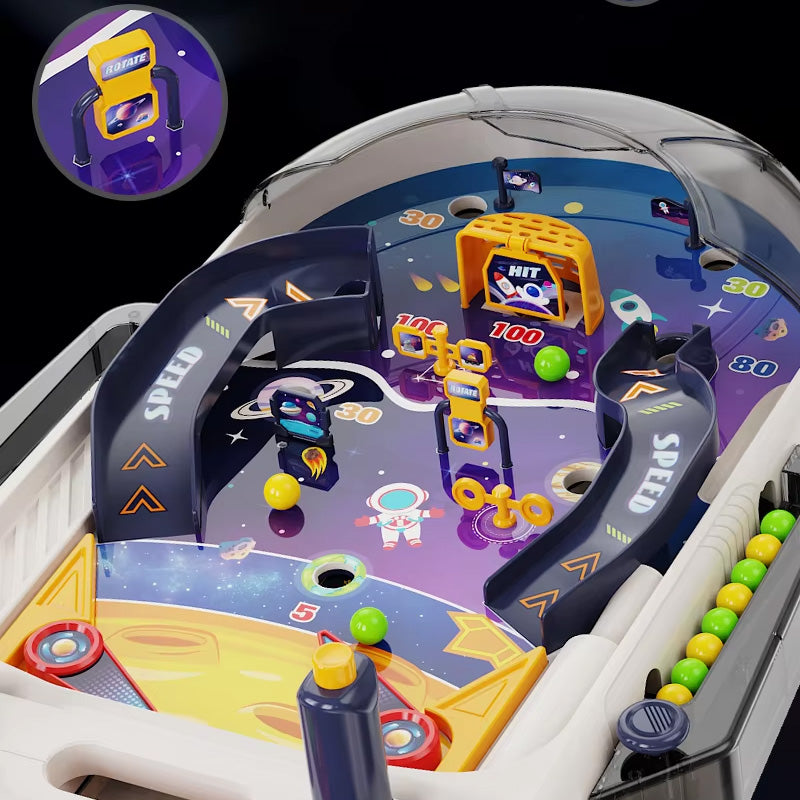 Máquina de Pinball Espacial Educativa
