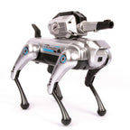 Perro robot de plástico con luces