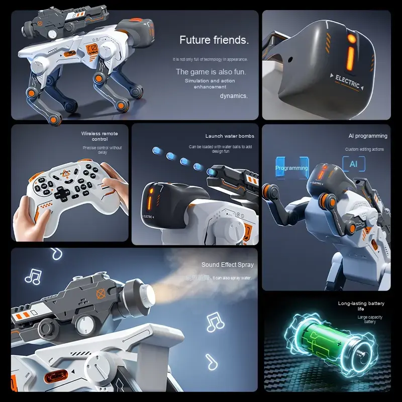 Perro Robot inteligente AI