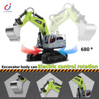Excavadora de aleación con control remoto