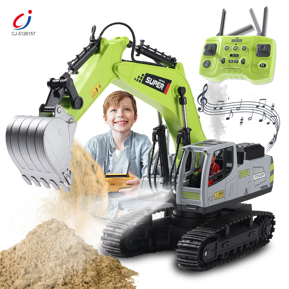 Excavadora de aleación con control remoto