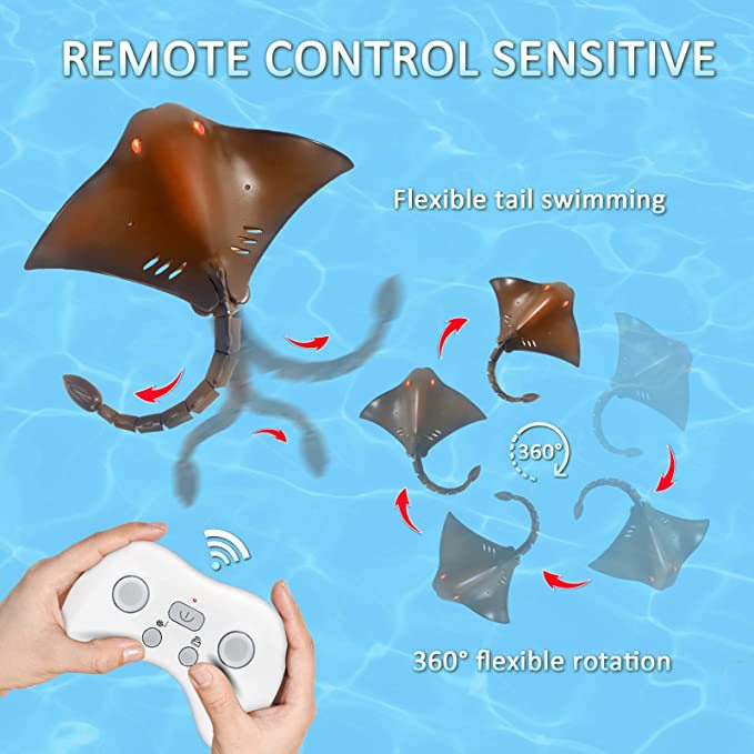 Manta raya RC Inalámbrica Juguete de Control Remoto