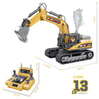 Excavadora de control remoto con tecnología 2.4 GHz