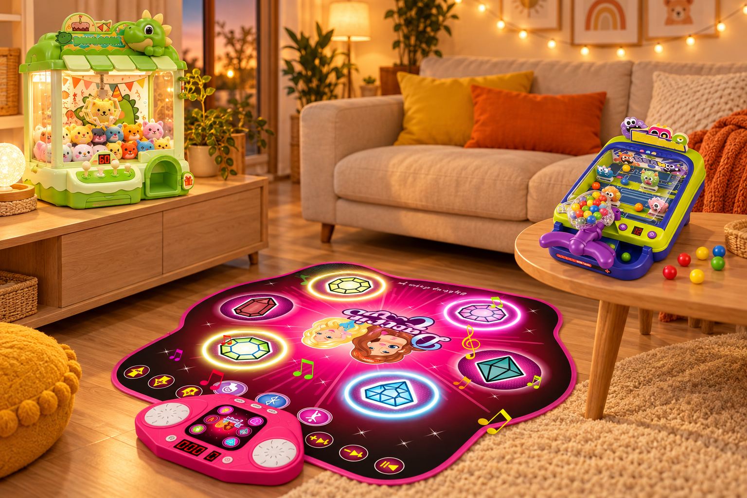 Noche de juegos en familia
